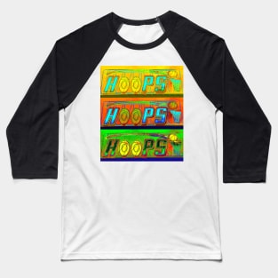 Hoops pop art Baseball T-Shirt